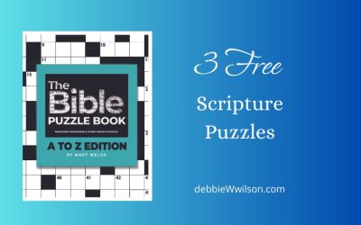 3 Free Scripture Puzzles