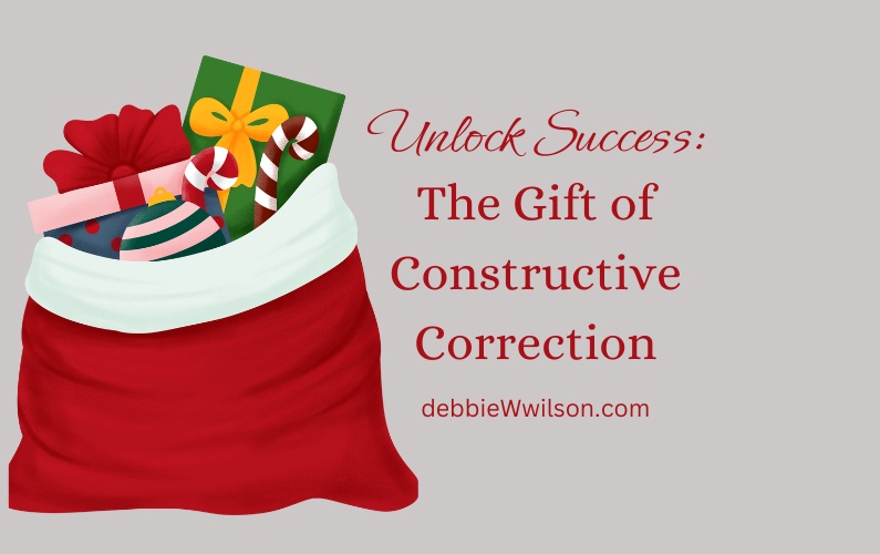 Unlock Success: The Gift of Constructive Correction
