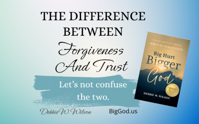 The Difference between Forgiveness and Trust